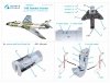 Quinta Studio QD48251 Hawker Hunter 3D-Printed & coloured Interior on decal paper (Airfix) 1/48
